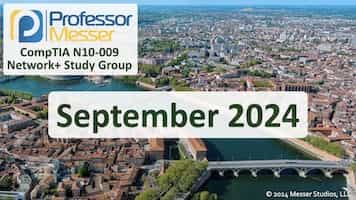 September 2024 Study Group title screen